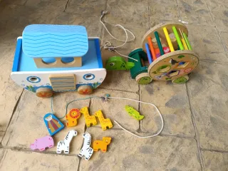 Lote Juguetes Madera Varios