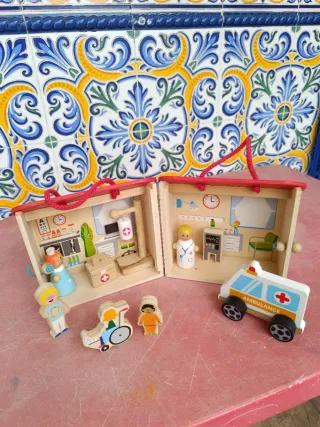 Lote Juguetes Madera Varios