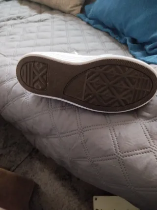 Zapatillas Converse Niña Blancas Plataforma