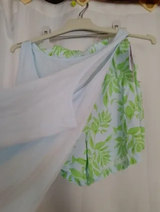 Pijama Chica Estampado Hojas