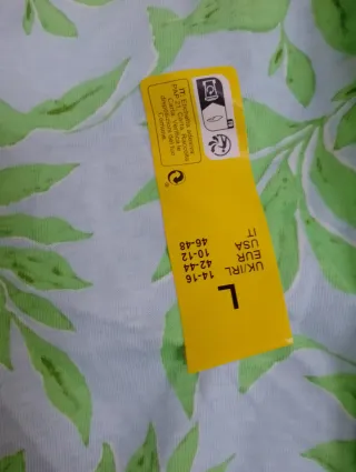 Pijama Chica Estampado Hojas