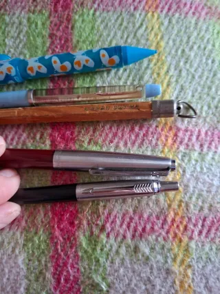 Conjunto di penne Inoxcron, Parker, Caran D'ache