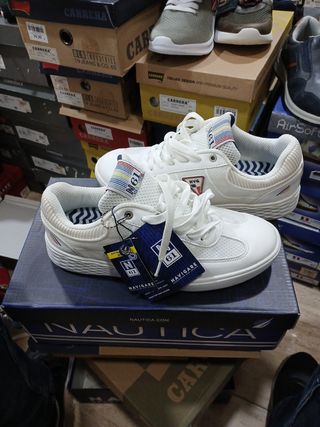 Zapatillas deportivas Navigare blancas talla 41