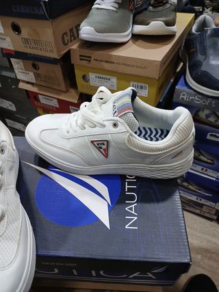 Zapatillas deportivas Navigare blancas talla 41