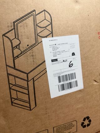 Tocador NUEVO con espejo y cajones y luces