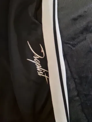 Tuta sportiva uomo nera e bianca