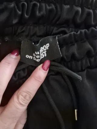 Tuta sportiva uomo nera e bianca