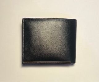 Cartera hombre piel negra