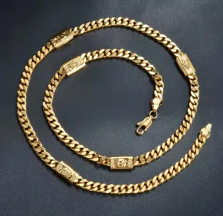 Cadena Versace Oro 50cm