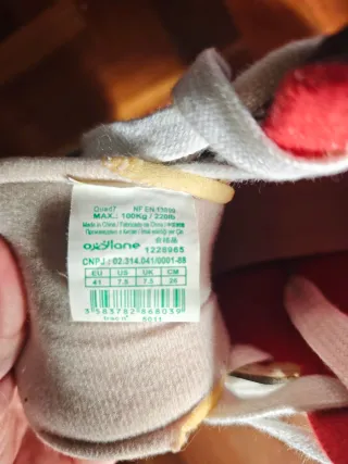 Patines Oxelo Talla 41