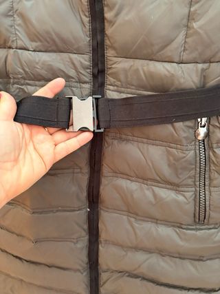 Abrigo plumífero Dawn Levy negro talla L