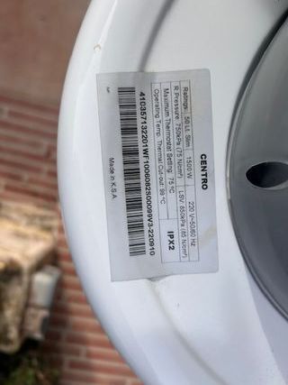 Termo Eléctrico Centro Confort 50L