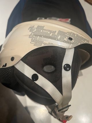 Casco de esquí Wed'ze plateado