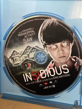 Blu-ray Insidious Terror Suspense