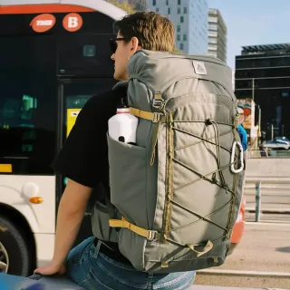 Mochila Salkan 45L - Verde Bosque - Como Nueva