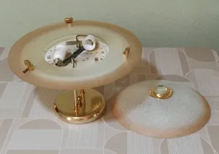 Lámpara de techo cristal.