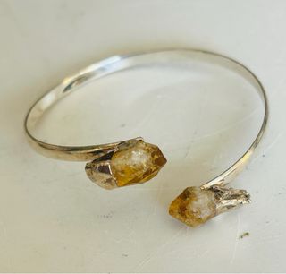 3 Brazaletes Turmalina ,esmeralda ,Citrino