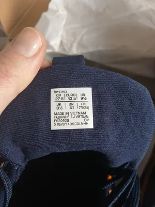 Zapatillas Asics Running Azul Naranja