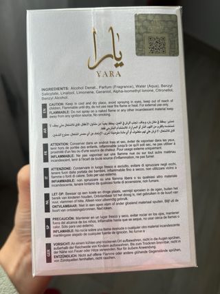 Yara Moi Lattafa 100ml Original