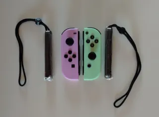 Joycons Nintendo Switch Morado y Verde