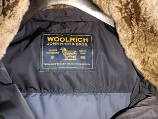 Parka Woolrich donna blu