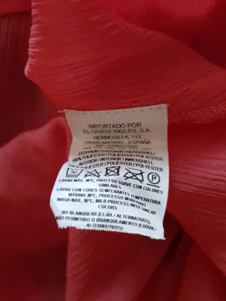 Blusa coral Elcorteingles