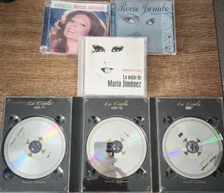 Lotes CDs Rocío Jurado y María Jiménez