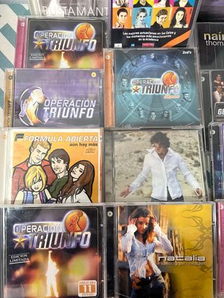 Lote 28 “CDs Operación Triunfo y más”