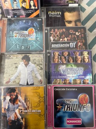 Lote 28 “CDs Operación Triunfo y más”
