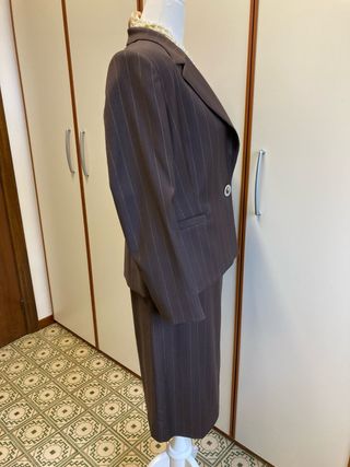 Tailleur donna marrone taglia 44