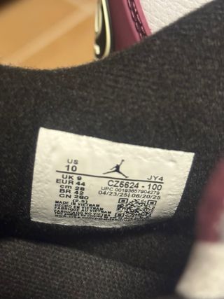 Air Jordan 4 Retro PSG Talla 44 EU Nuevas sin usar