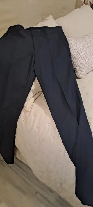 Traje de chaqueta Zara azul