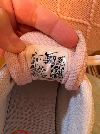 Zapatillas Nike Mujer Rosa y Blanco