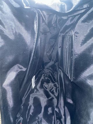 Mochila Parfois Negra Portadocumentos y Portátil