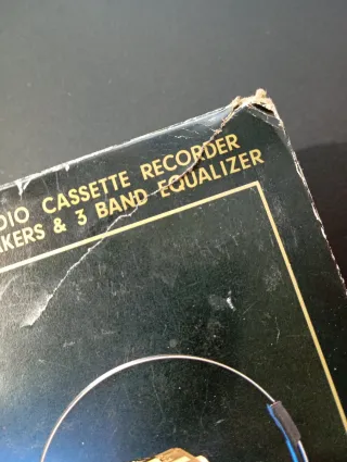 Walkman Vela Radio Cassette Stereo