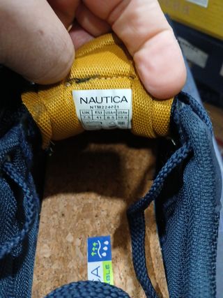 Zapatillas Deportivas Náutica Hombre Talla 40