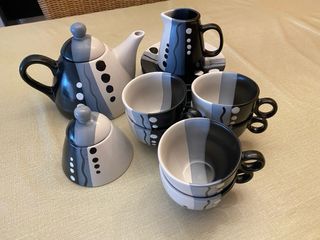 Juego de té/café cerámica nuevo