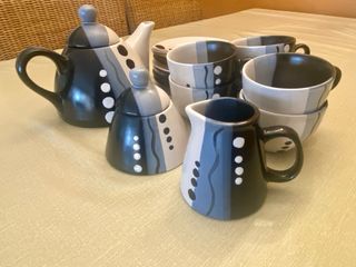 Juego de té/café cerámica nuevo