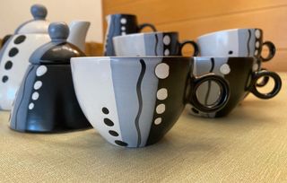 Juego de té/café cerámica nuevo