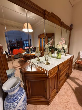 Comedor Clásico Madera Maciza