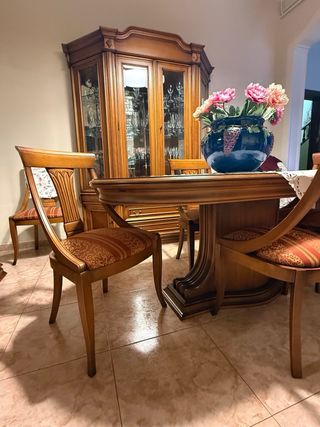 Comedor Clásico Madera Maciza