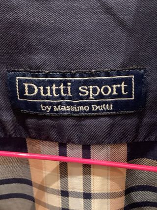 Camisa Massimo Dutti cuadros azul y marrón