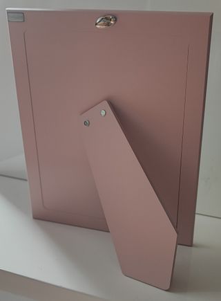 Marco fotos bebe plata nuevo