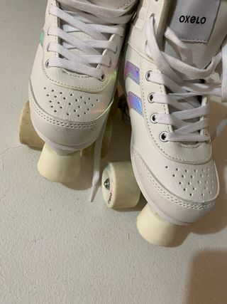 Scarpe da pattinaggio Oxelo bianche