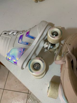 Scarpe da pattinaggio Oxelo bianche