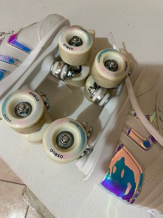 Scarpe da pattinaggio Oxelo bianche