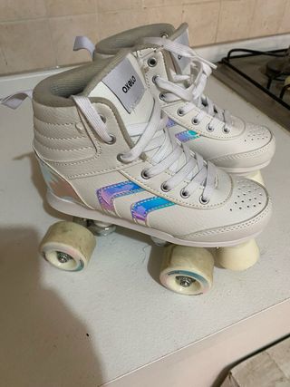 Scarpe da pattinaggio Oxelo bianche