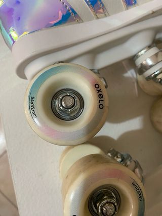 Scarpe da pattinaggio Oxelo bianche