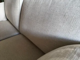 Sofá de 2 plazas tela beige