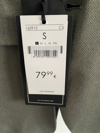 Americanas Celopman Talla S Nuevas